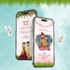 Pigeon theme indian wedding caricature invitation video | AMI-01 2 Pigeon theme indian wedding caricature invitation video
