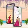 online caricature animated wedding invitation | AMI-12 2 online caricature animated wedding invitation