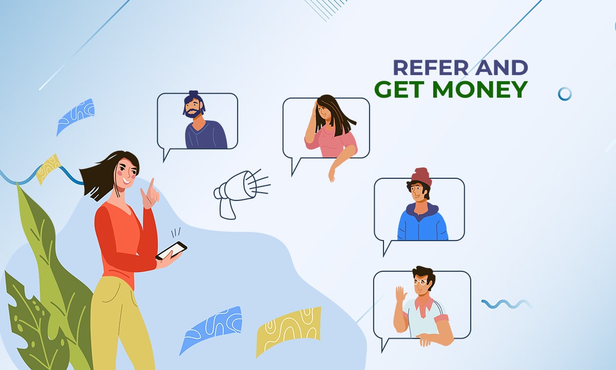 Refer and Earn 3 animation invite Refer Earn program
