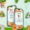 first birthday invitation card Video