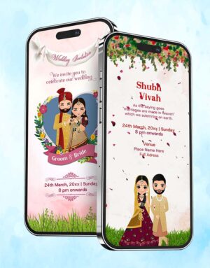 Digital Wedding Invitation Video