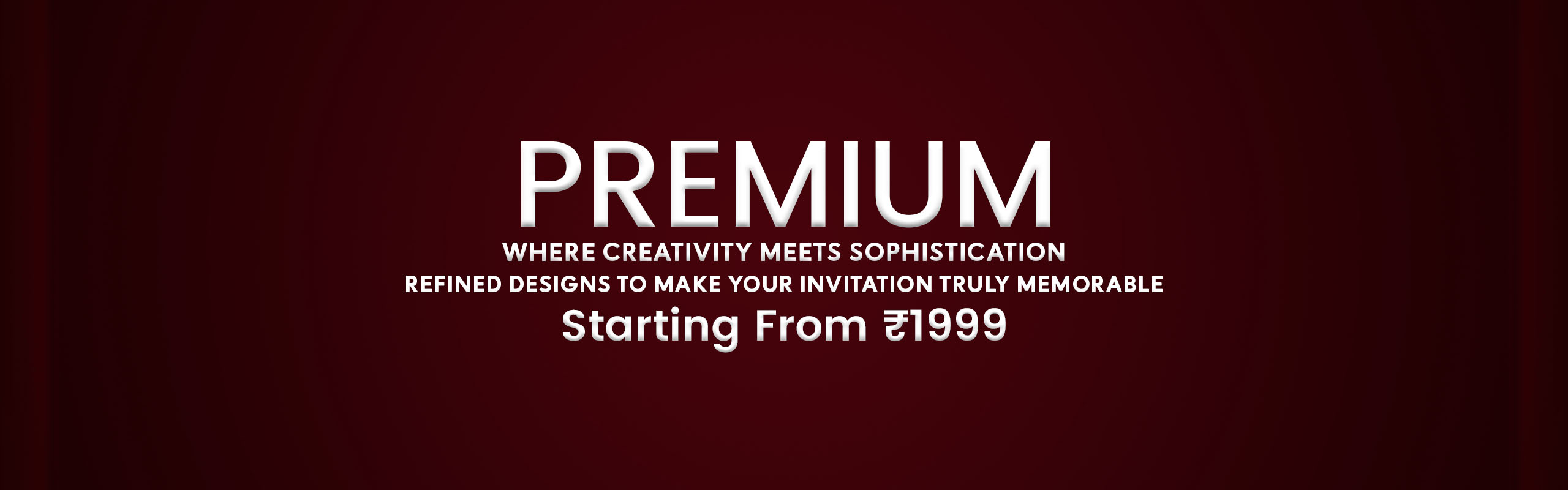 Premium Online Digital Wedding Invitations