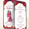 Modern Traditional Hindu Wedding Invitation