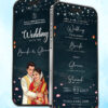 Night Sky Theme Wedding E Invite