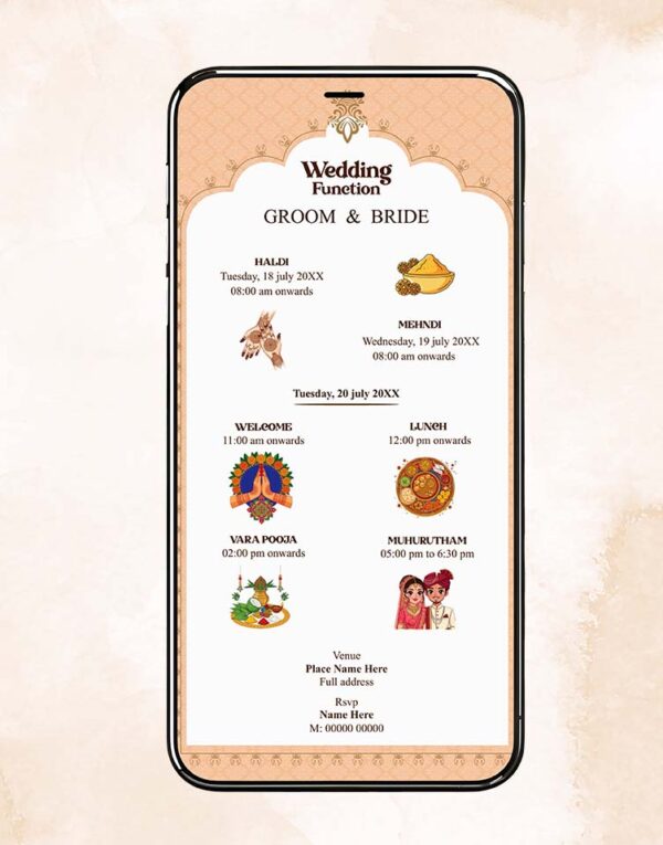 wardrobe planner wedding invitation card online