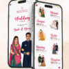 Couple Caricature Wedding Invitation