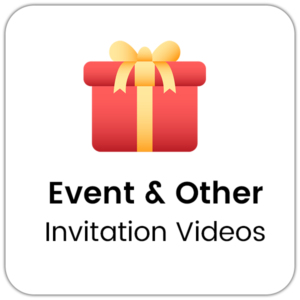 Event invitation video maker online
