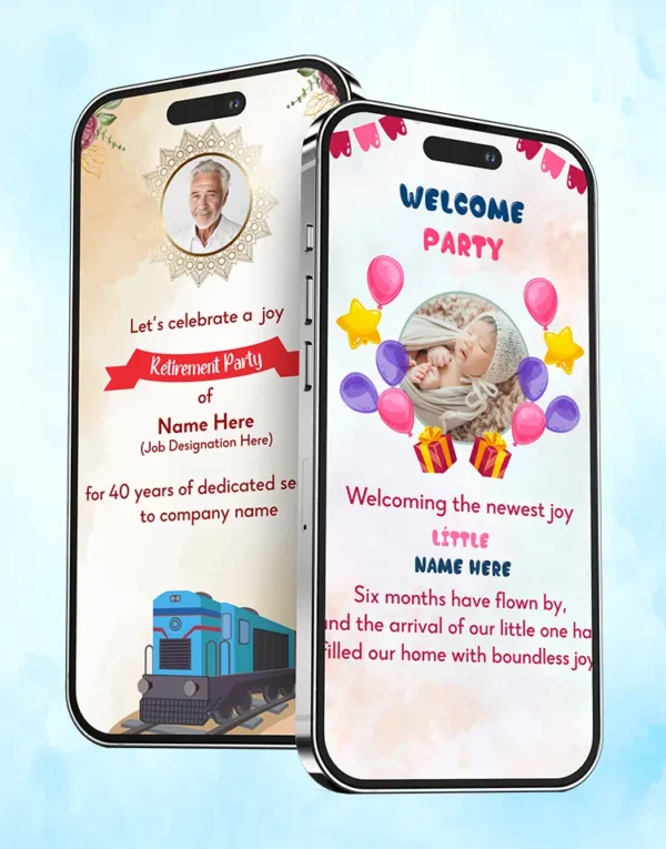 Full HD Retirement Invitation Video by Animation Invite