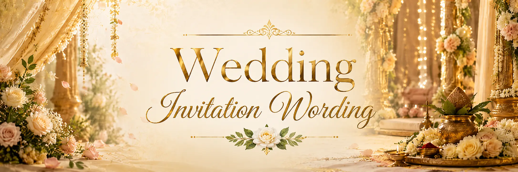 Wedding Invitation Wording ideas in Hindi English